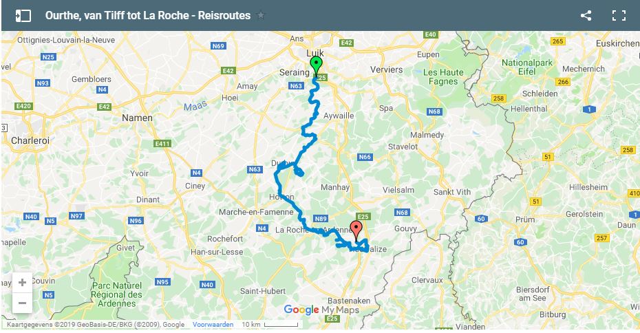 route Ourthe